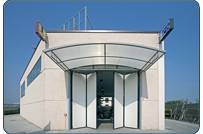 portoni a libro industriali