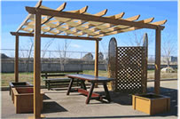 GAZEBO E STRUTTURE IN ALLUMINIO EFFETTO LEGNO